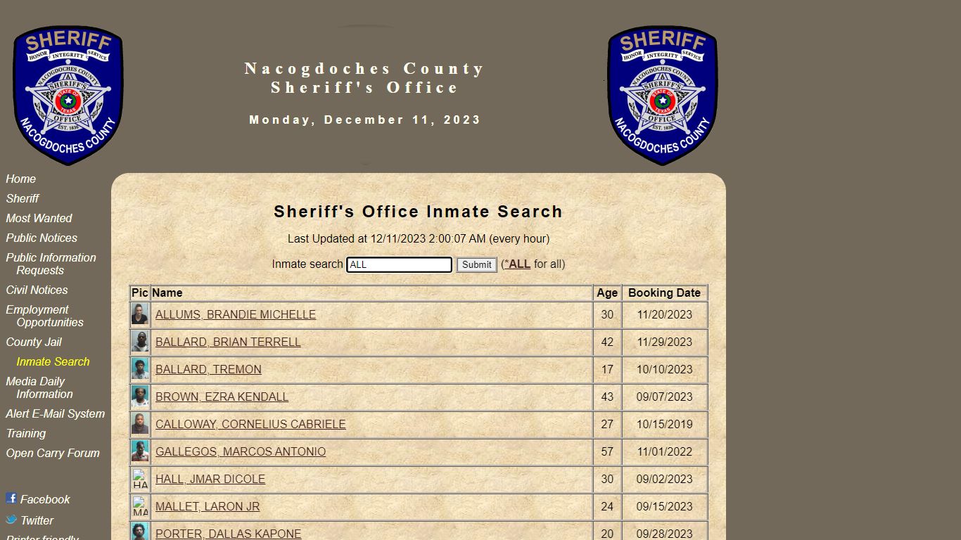 Nacogdoches County Sheriff's Office