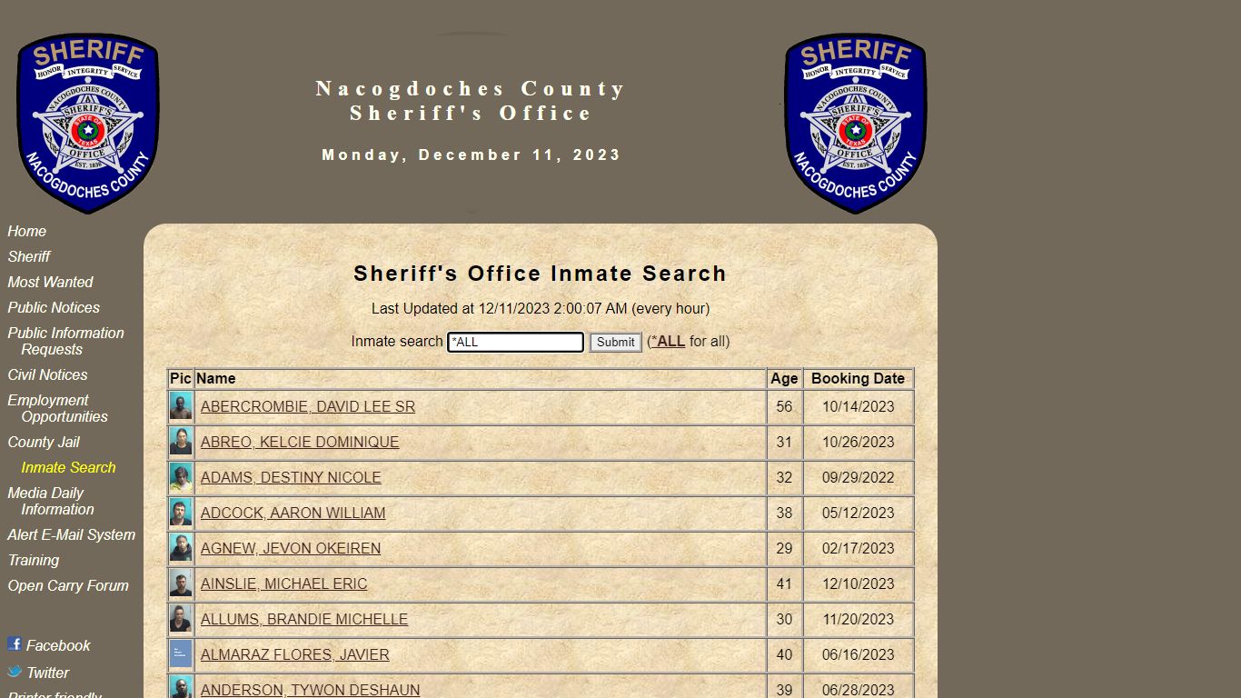 Nacogdoches County Sheriff's Office